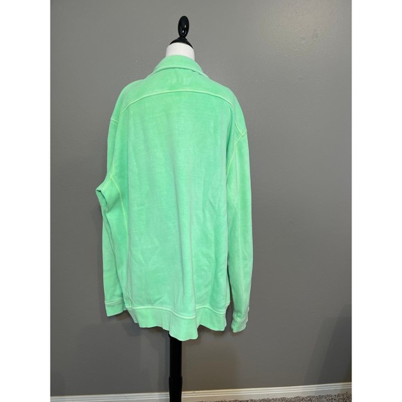 Men's 2XL Tommy Bahama Green Sweater - Picture 2 of 6